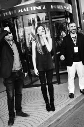 Thylane Blondeau - Meets fans Outside The Martinez Hotel in Cannes, France 5/14/2016