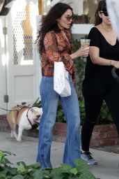 Vanessa Hudgens Urban Style - Stops For Coffee at Alfred Coffee on Melrose Place in West Hollywood 5/20/2016