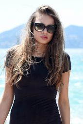 Xenia Tchoumitcheva Summer Outfit Ideas - Out in Cannes, France 5/19/2016
