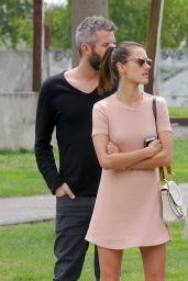 Alessandra Ambrosio - Visiting the Mauerpark in Berlin, Germany 6/28/2016