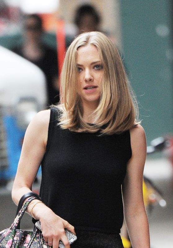 Amanda Seyfried Casual Style - Out With Finn in NYC 6/28/2016 