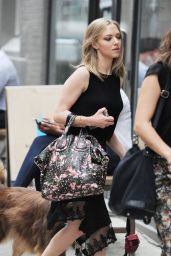 Amanda Seyfried Casual Style - Out With Finn in NYC 6/28/2016 