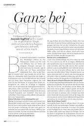 Amanda Seyfried - InStyle Magazine Germany July 2016 Issue