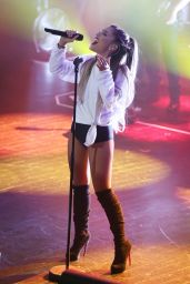 Ariana Grande Performs at HP Lounge Party at Trianon in Paris, 6/8/2016