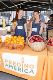 Ashley Greene - Feeding America & LA Regional Food Bank Team Up For 