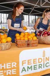 Ashley Greene - Feeding America & LA Regional Food Bank Team Up For 