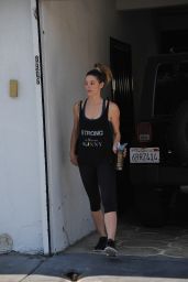 Ashley Greene - Going to the Gym in Los Angeles, CA 6/17/2016