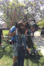Bailee Madison - A Day In The Life of Bailee Madison from the set of 