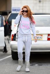 Bella Thorne - Outside a Hair Salon in Beverly Hills 6/18/2016