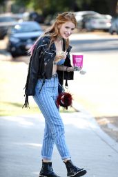 Bella Thorne Urban Style - Out About in Beverly Hills 6/26/2016