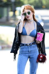 Bella Thorne Urban Style - Out About in Beverly Hills 6/26/2016