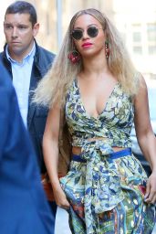 Beyonce Looks Boho Chic - Out in NYC 6/17/2016
