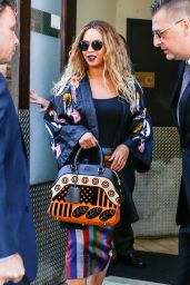 Beyonce Urban Outfit - Leaving Her Hotel in New York City 6/14/2016