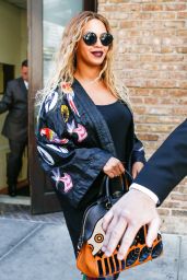 Beyonce Urban Outfit - Leaving Her Hotel in New York City 6/14/2016