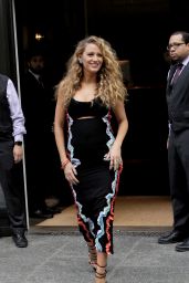 Blake Lively Inspiring Style - Out in NYC 6/21/2016