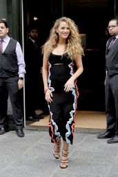 Blake Lively Inspiring Style - Out in NYC 6/21/2016