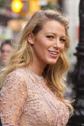 Blake Lively is Stylish - Leaving Her Hotel in New York City 6/20/2016