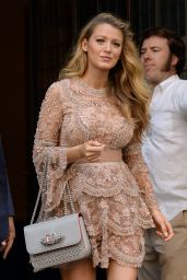 Blake Lively is Stylish - Leaving Her Hotel in New York City 6/20/2016