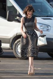 Carla Gugino Arriving to Appear on 