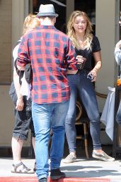 Chloe Moretz Casual Style - Out in Beverly Hills 6/15/2016