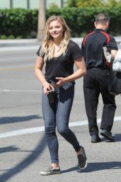Chloe Moretz Casual Style - Out in Beverly Hills 6/15/2016