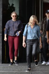 Chloe Moretz in Tights - Leaving Her Hotel in New York City 6/28/2016