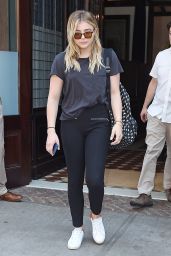Chloe Moretz - Leaving Her Hotel in New York 6/24/2016