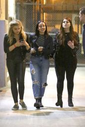 Chloe Moretz Night Out Style - at the Warwick Nightclub in Hollywood 6/15/2016 