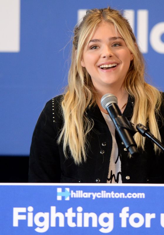 Chloë Grace Moretz - Garden Grove Get Out the Vote Event in Westminster, CA 6/3/2016
