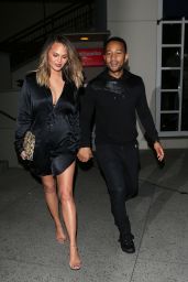 Chrissy Teigen Style - Out in Hollywood 6/27/2016 