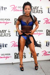 Christina Milian in a Bikini - GO Pool at the Flamingo in Las Vegas 6/11/2016
