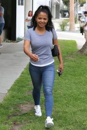 Christina Milian Street Style - Out in West Hollywood, 6/9/2016 