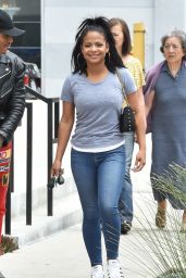 Christina Milian Street Style - Out in West Hollywood, 6/9/2016 
