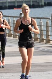 Claire Danes - Jogging in New York City, June 2016