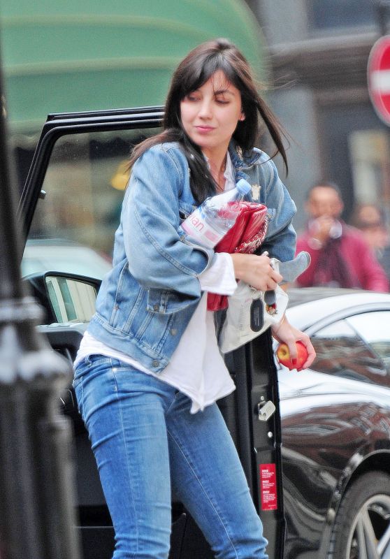 Daisy Lowe - Out Shopping for Cothes and Groceries in London 6/5/2016