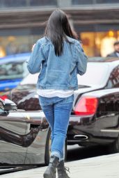 Daisy Lowe - Out Shopping for Cothes and Groceries in London 6/5/2016