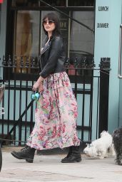 Daisy Lowe Street Style - Out in London, UK 6/28/2016
