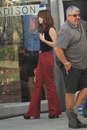Danielle Panabaker - Films Her Show in Beverly Hills 6/20/2016