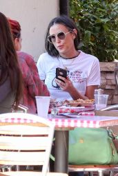 Demi Moore - Enjoys Mexican Food With a Friend at Pinches Tacos in West Hollywood 6/4/2016