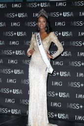 Deshauna Barber - 2016 Miss USA, Miss District of Columbia Press Conference in Las Vegas 5/6/2016
