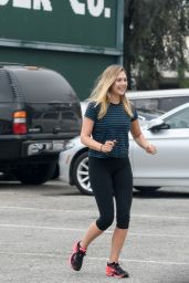 Elizabeth Olsen at a Gym in West Hollywood 6/27/2016