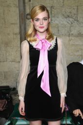 Elle Fanning - 2017 Gucci Cruise Fashion Show in London, June 2016
