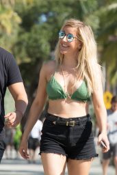 Ellie Goulding in a Bikini Top - Miami, FL  6/27/2016 