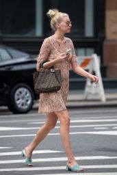 Elsa Hosk Street Outfit - New York City 6/27/2016