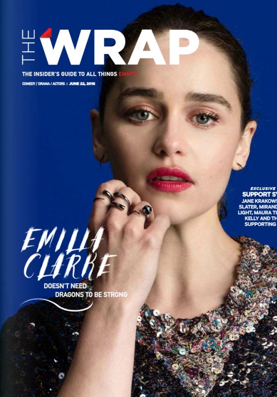 Emilia Clarke - The Wrap Magazine June 22 2016 Issue and Photos
