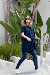 Emily Blunt - Leaving a House in Beverly Hills 6/13/2016 