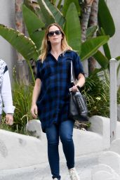 Emily Blunt - Leaving a House in Beverly Hills 6/13/2016 