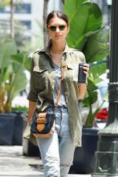 Emily Ratajkowski Urban Outfit - Out in Los Angeles 5/31/2016