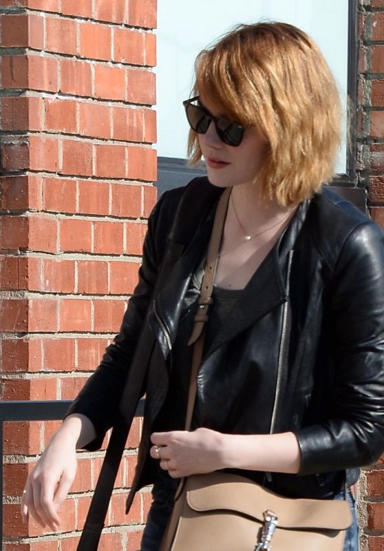 Emma Stone Casual Style - Out in Beverly Hills 6/18/2016