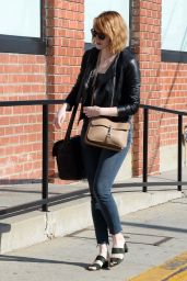 Emma Stone Casual Style - Out in Beverly Hills 6/18/2016
